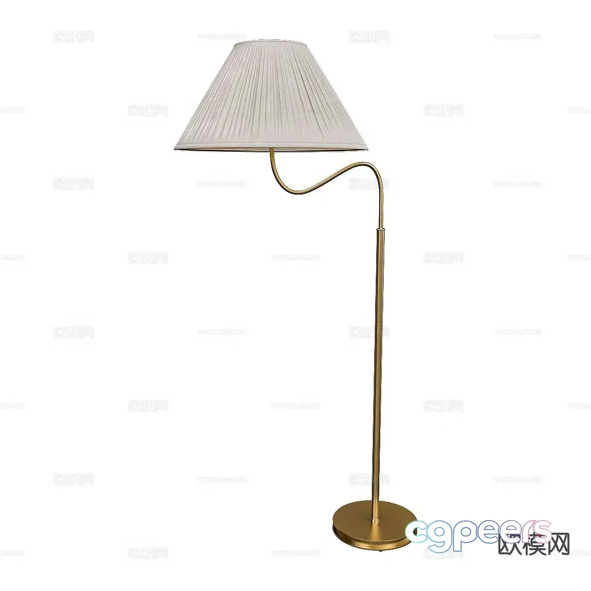 Creative floor lamp 3d model