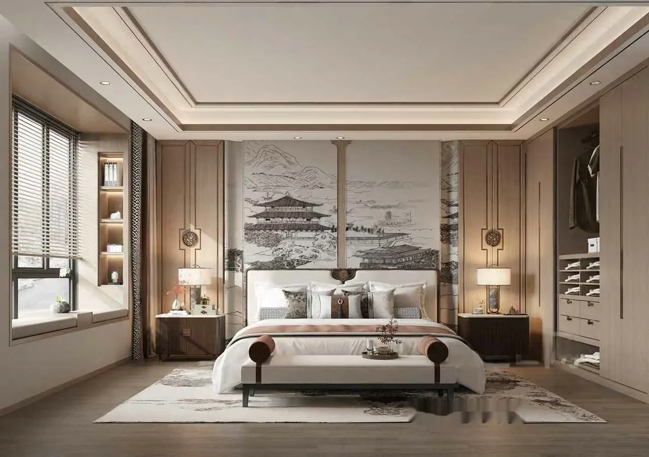 Cozy Bedroom 3D Model – 10514 – VRAY Render