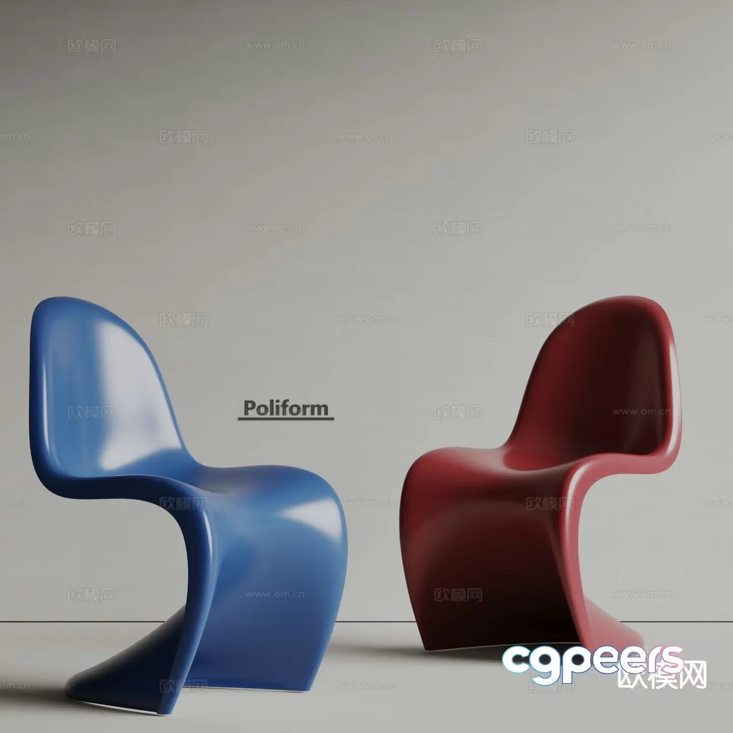 Leolux chair lounge chair 3d model