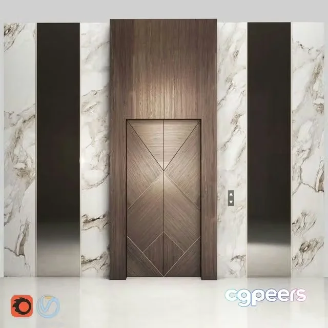 3ds Max Free – Modern elevator