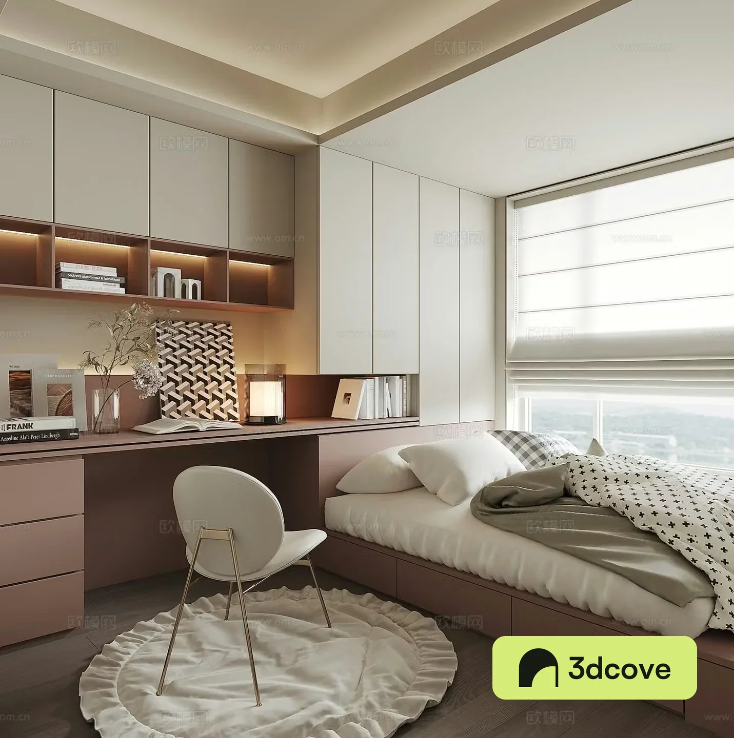 Modern tatami bedroom