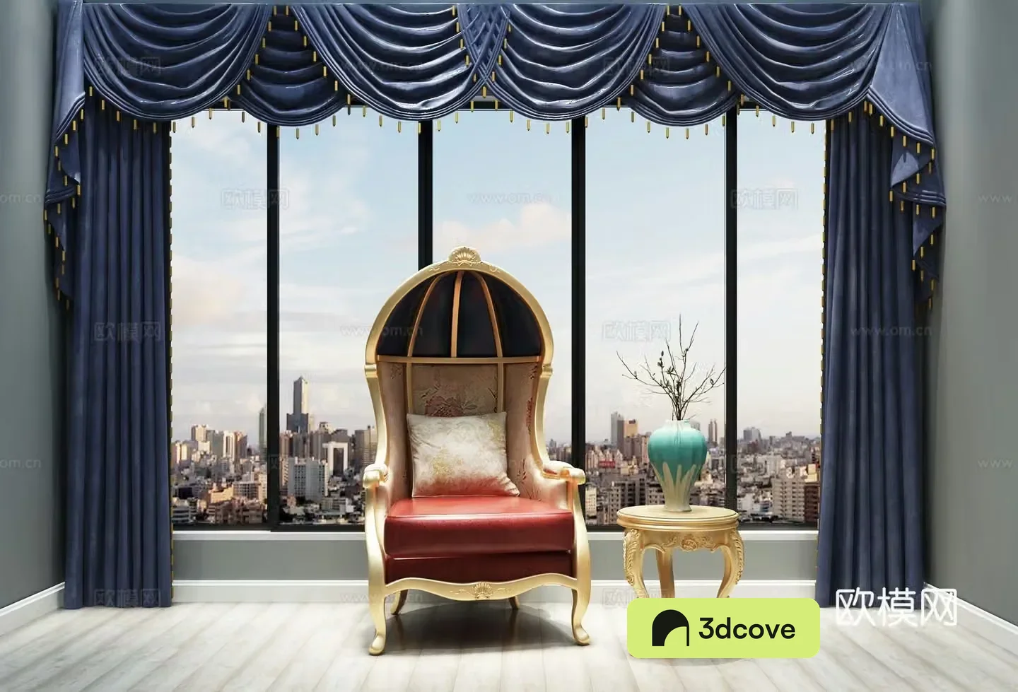 European style chair leisure chair