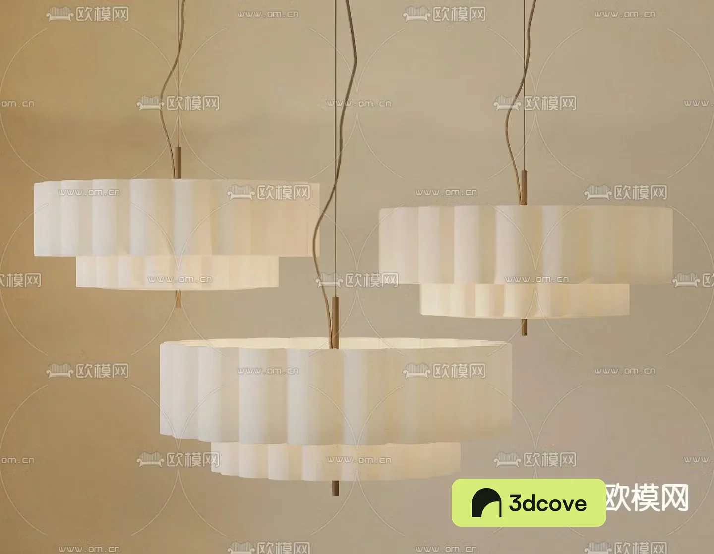 Modern chandelier