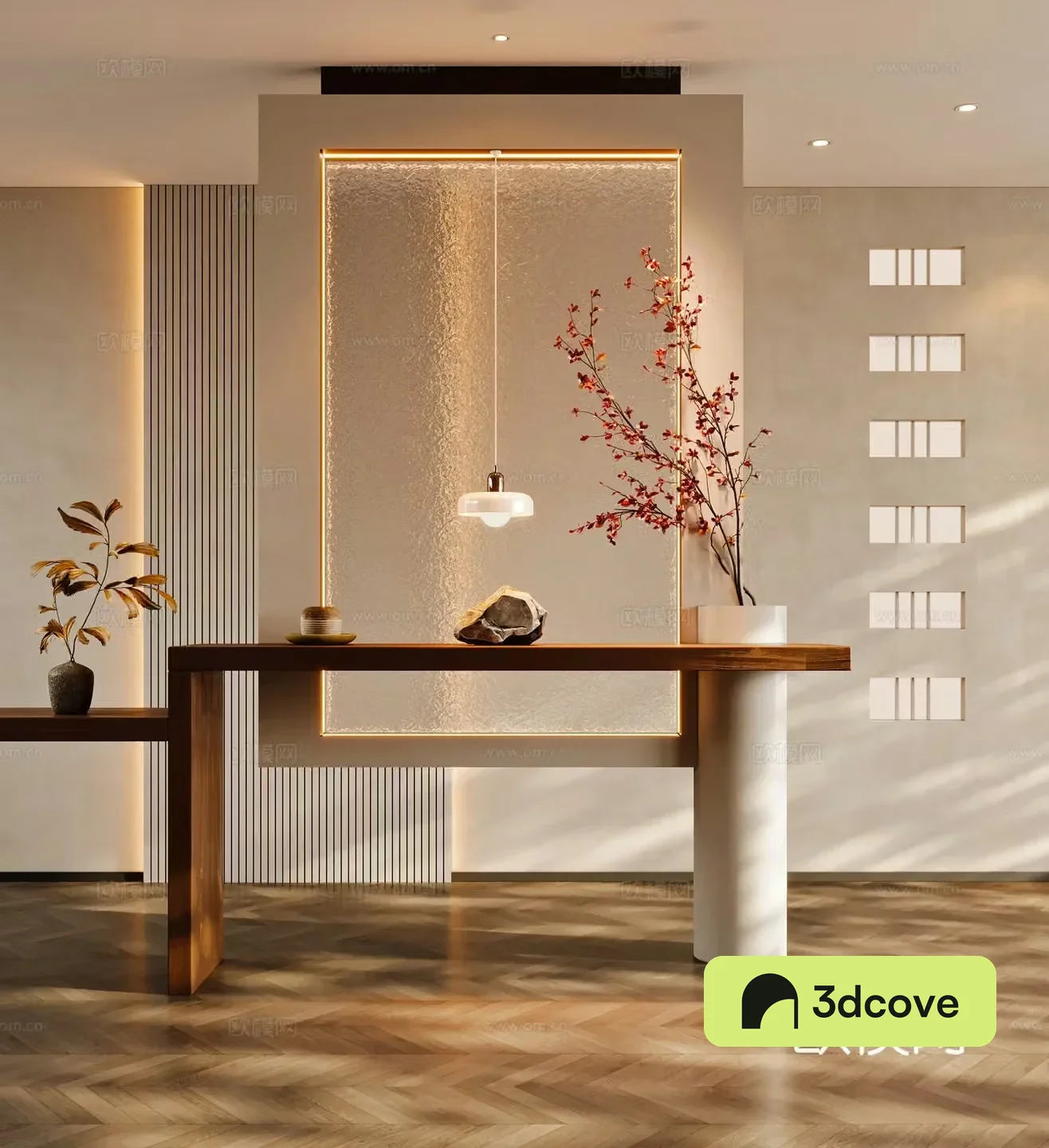 Wasabi Entrance Partition 3D Model