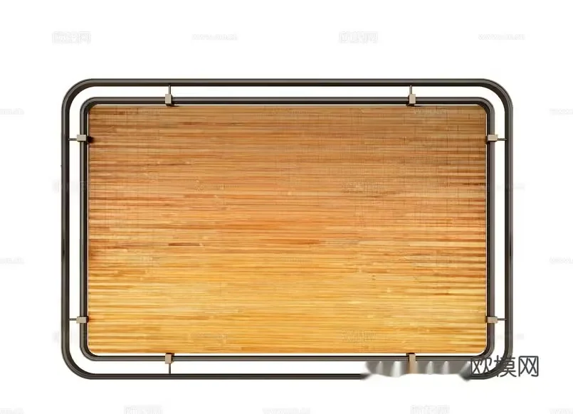 Wooden Cutting Board 3D Model – 8971 – VRAY Render