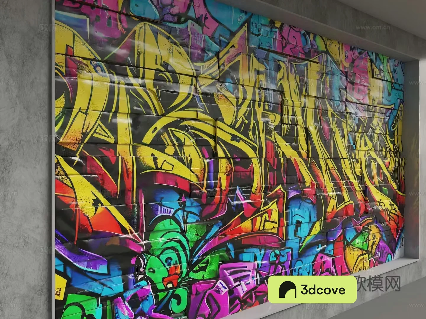 Modern background wall