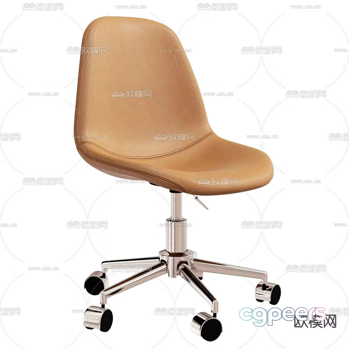 Office chair staff chair 3d model