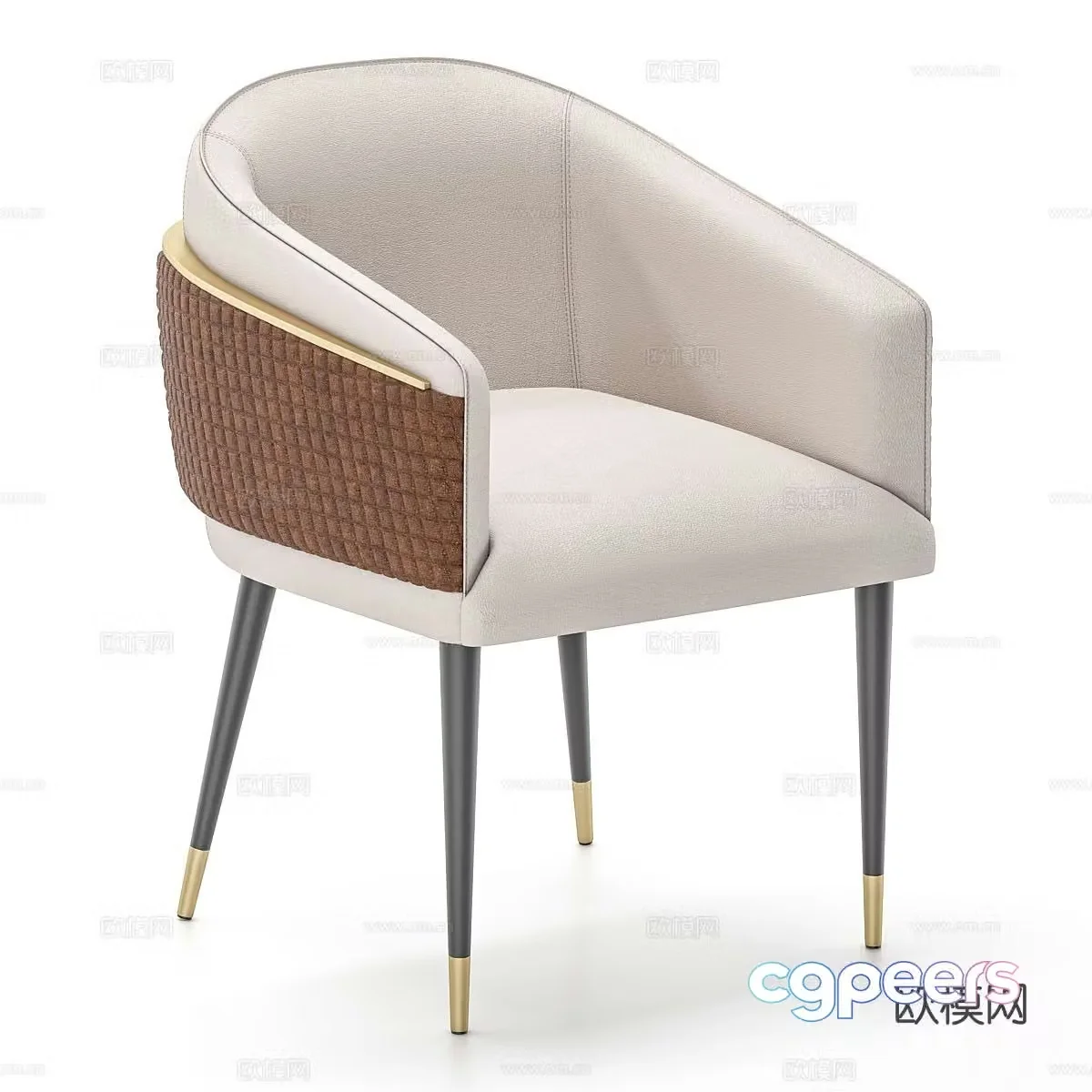 chair dining chair 3d model