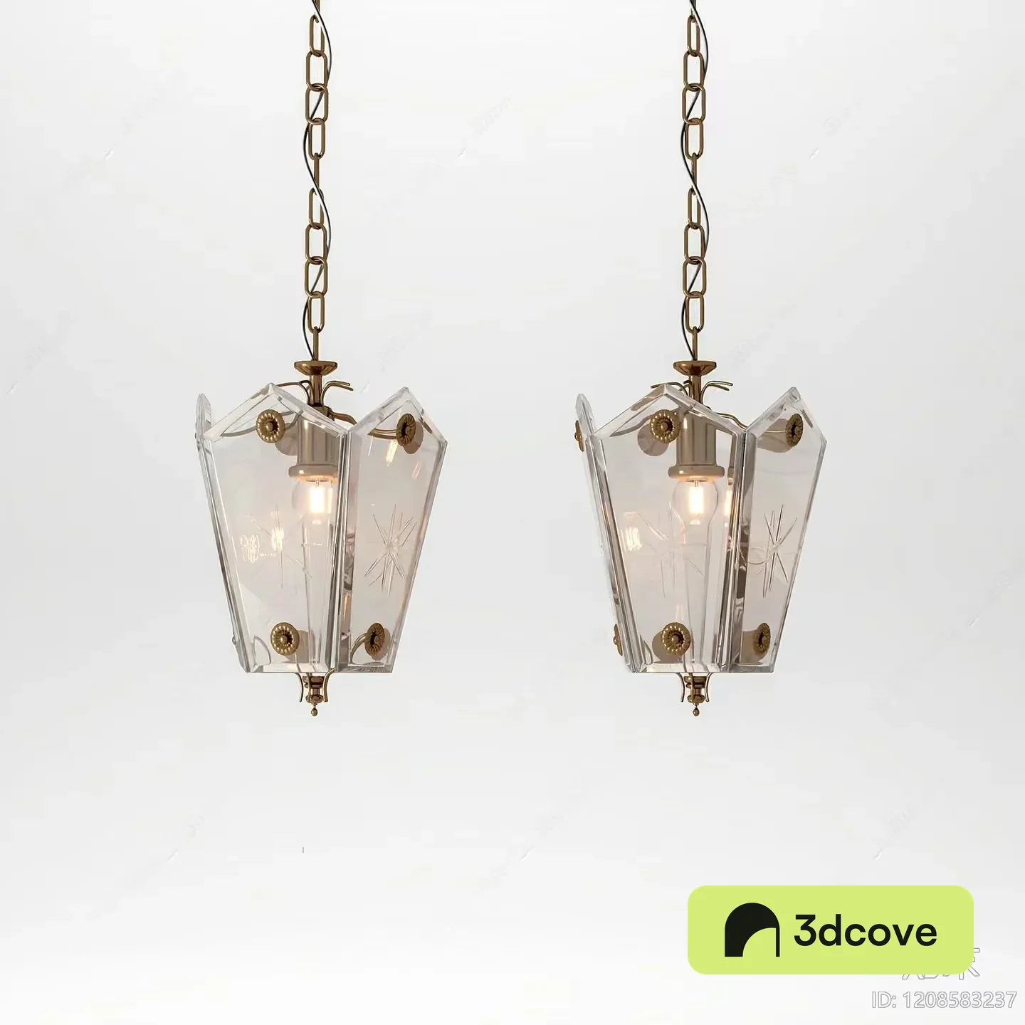 Gold Light Fixture