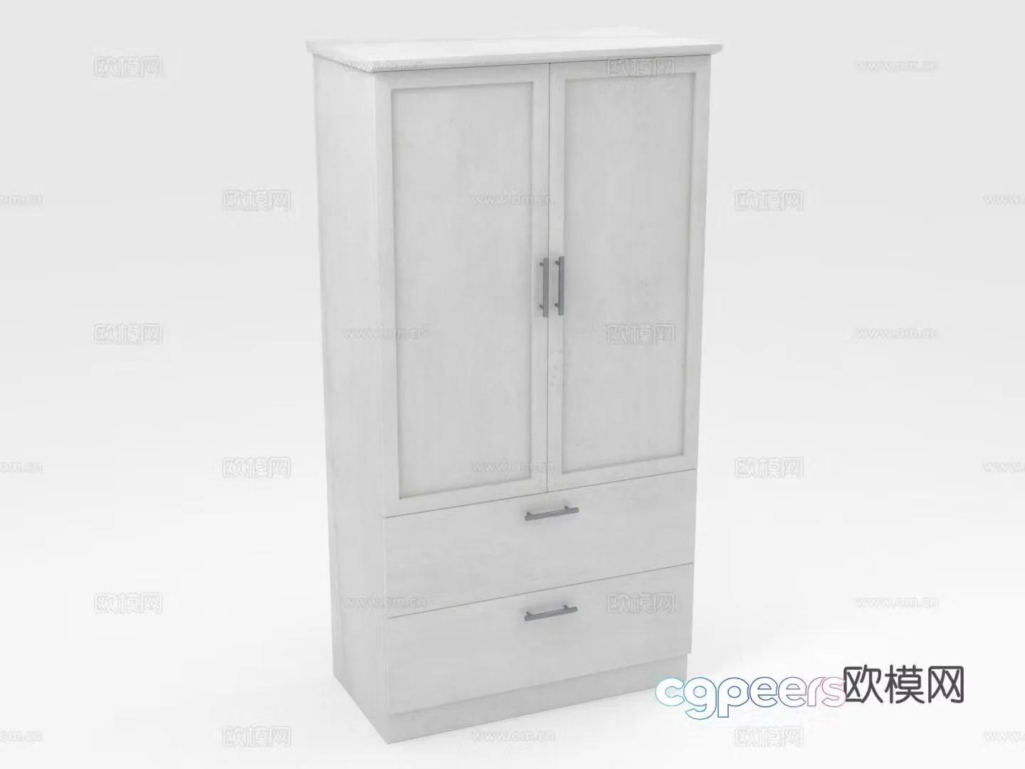 Cabinet Storage Lockers Wooden Cabinet Combination Cabinet 3D Model