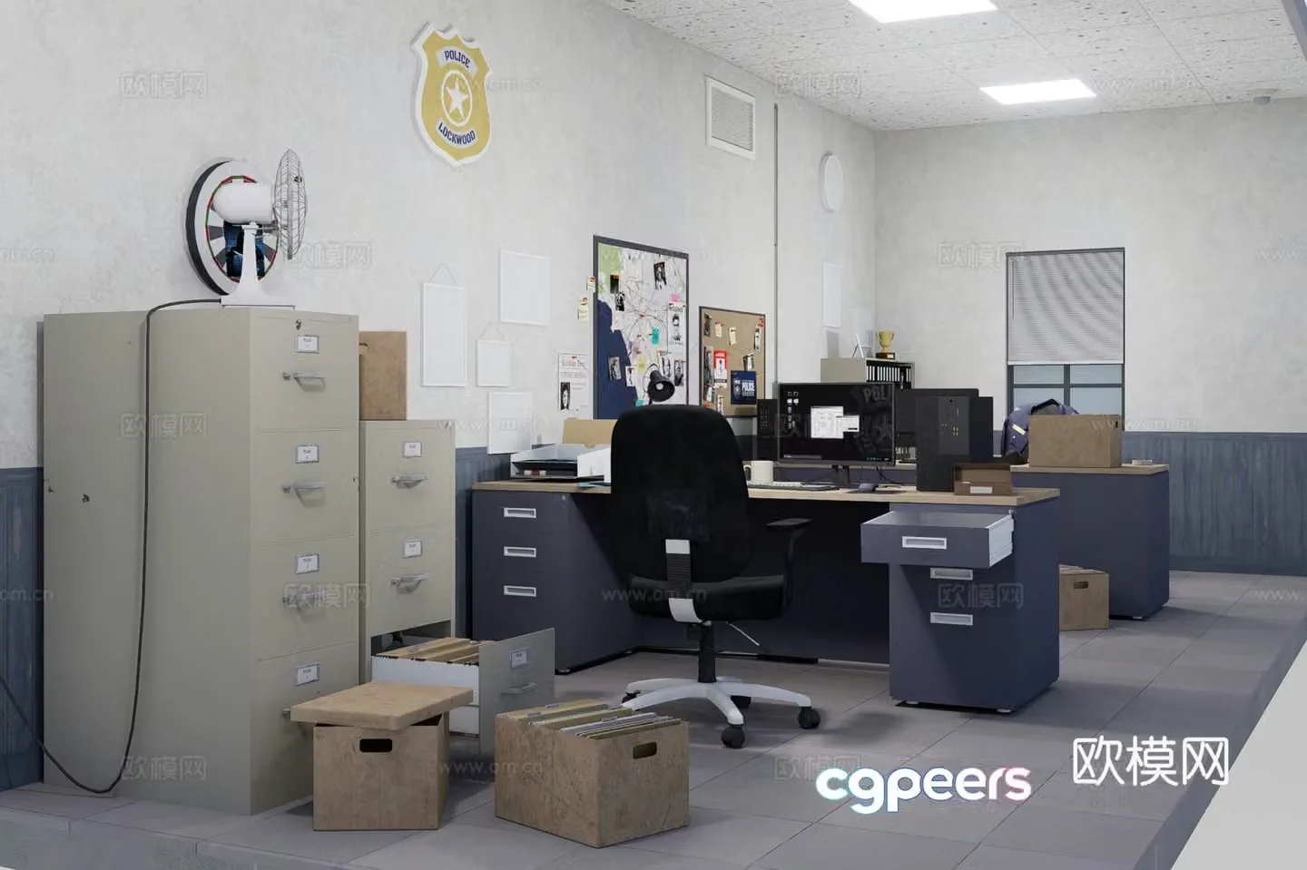 Office 3d model