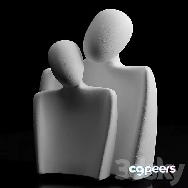 3ds Max Free – Table Decor Creative Abstract Characters