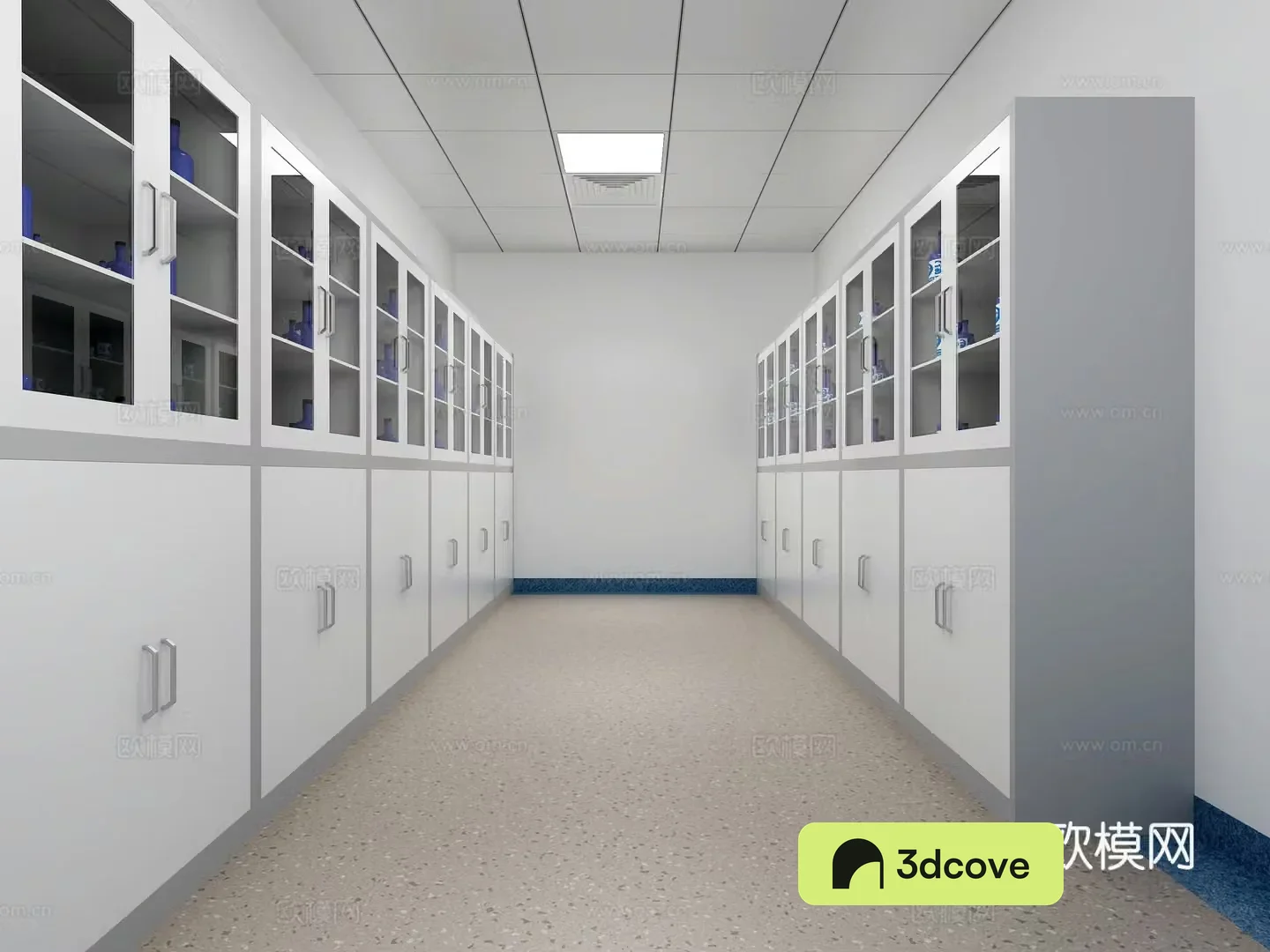 Pharmaceutical laboratory medicine cabinet