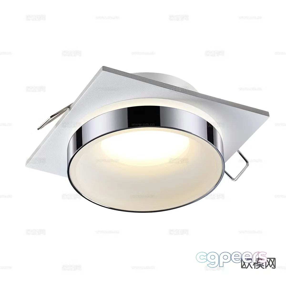Modern minimalist downlight spotlight 3d model