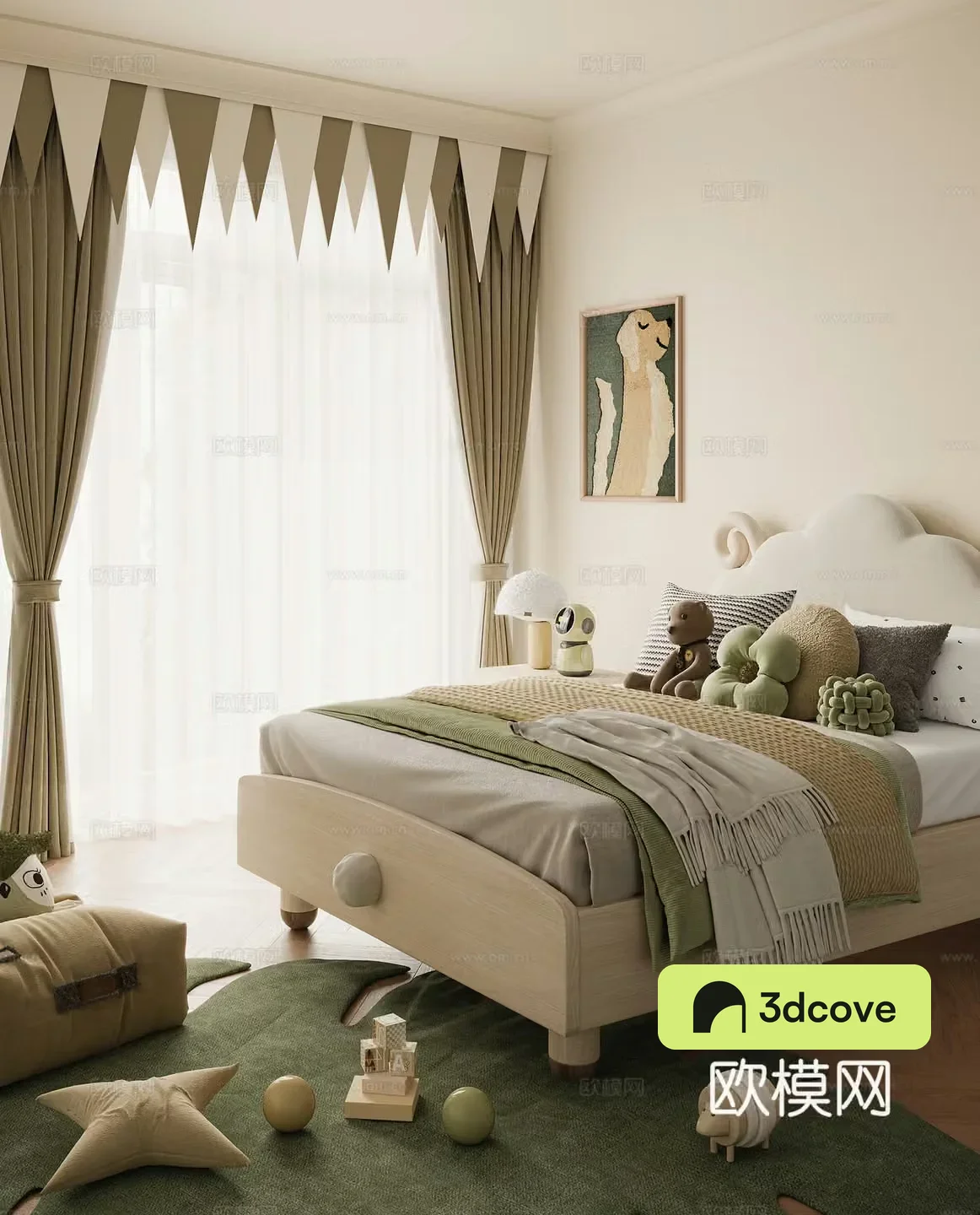 Modern children’s room