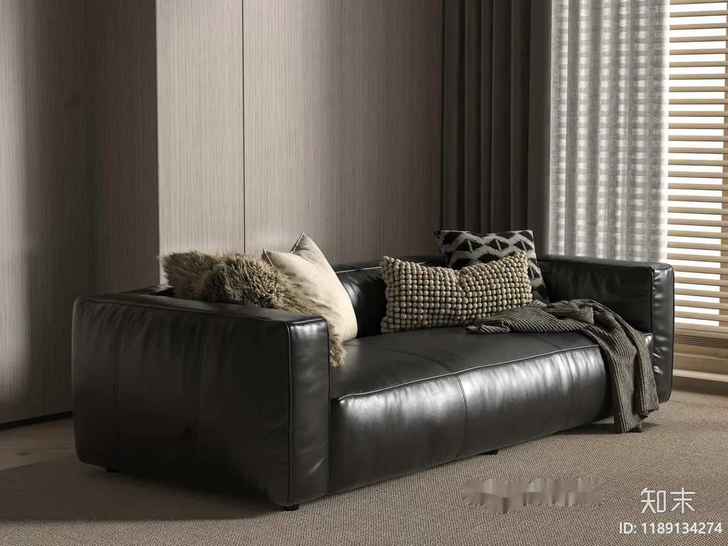 Cozy Living Room 3D Model – 4033 – VRAY Render