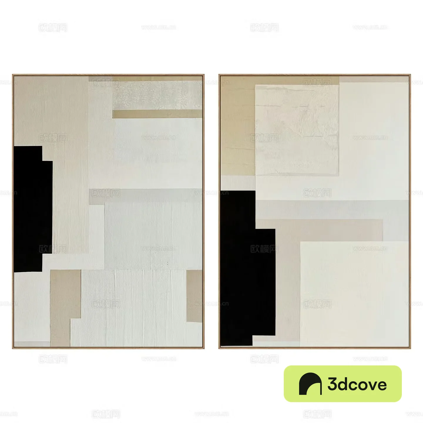 Modern hanging painting