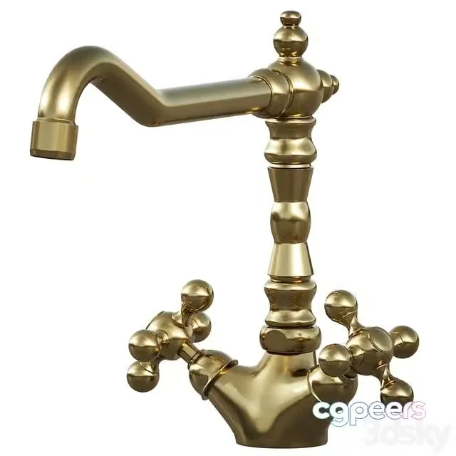 3ds Max Free – Sink faucet Devit Charlestone CN60052219G
