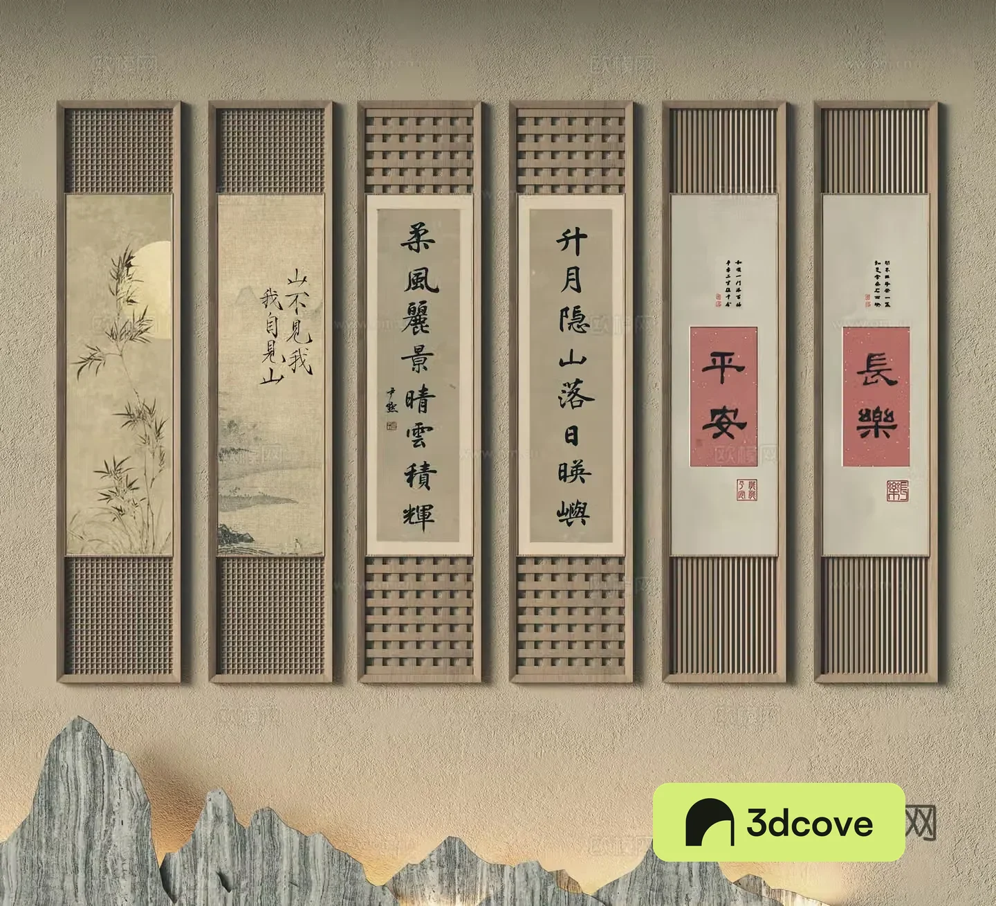 New Chinese style hanging paintings calligraphy and painting