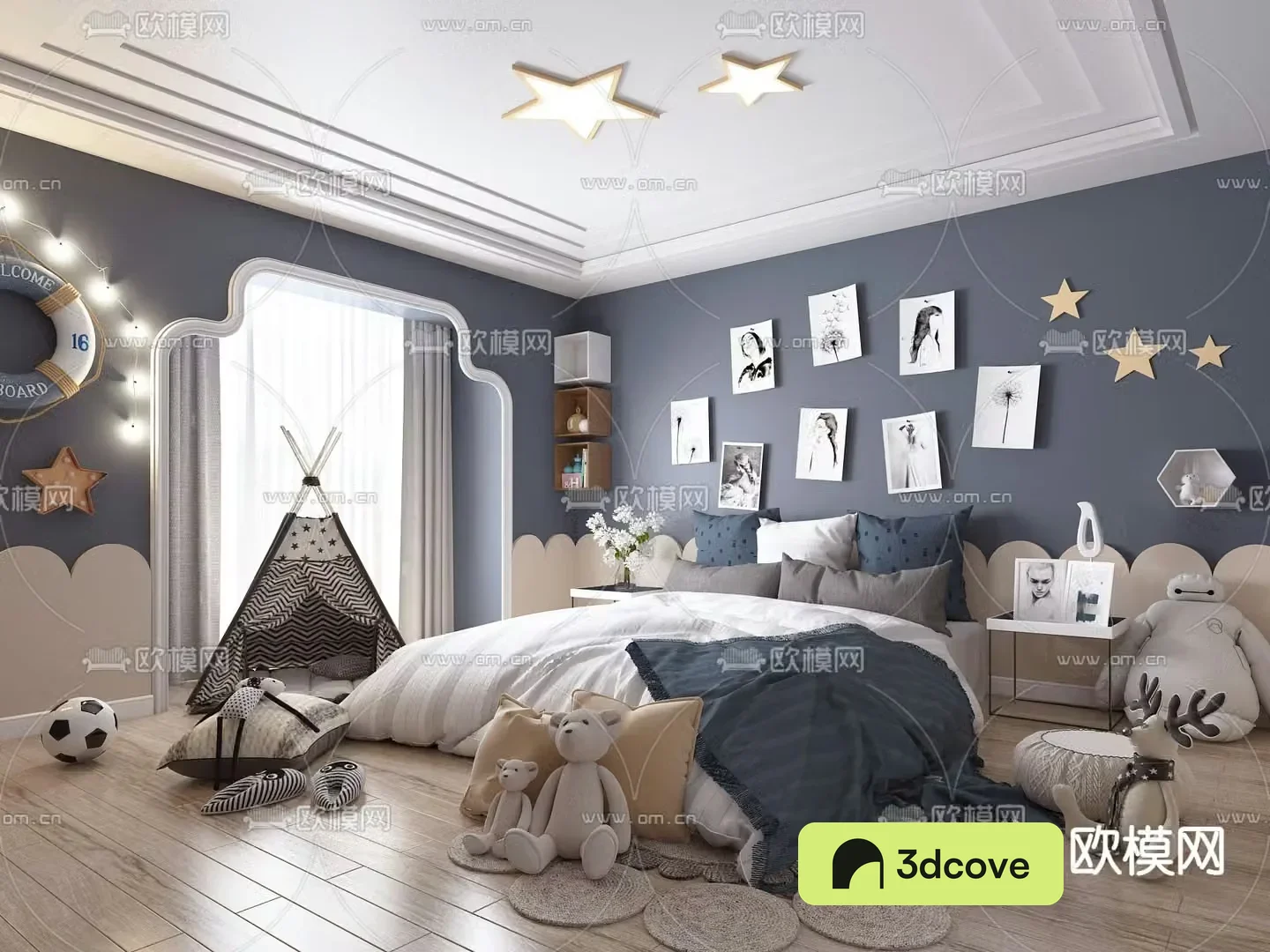 Nordic children’s bed