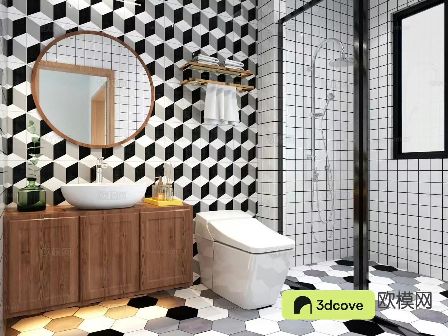 Nordic bathroom