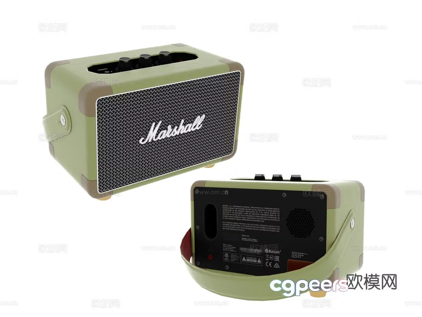 modern audio 3d model