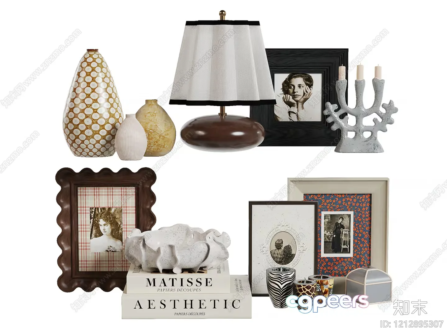 Aesthetic Home Decor 3D Model – 22560 – VRAY Render