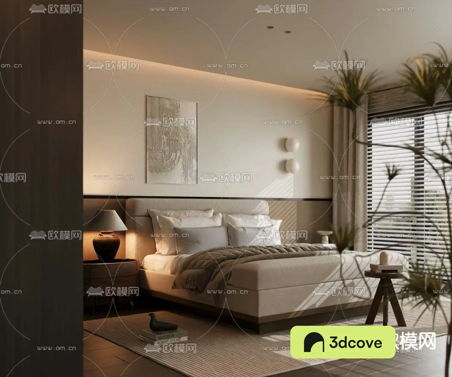 Italian double bed