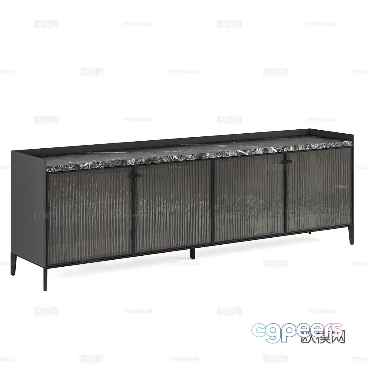 Modern simple TV cabinet TV cabinet Simple TV cabinet Low cabinet Decorative cabinet 3D model