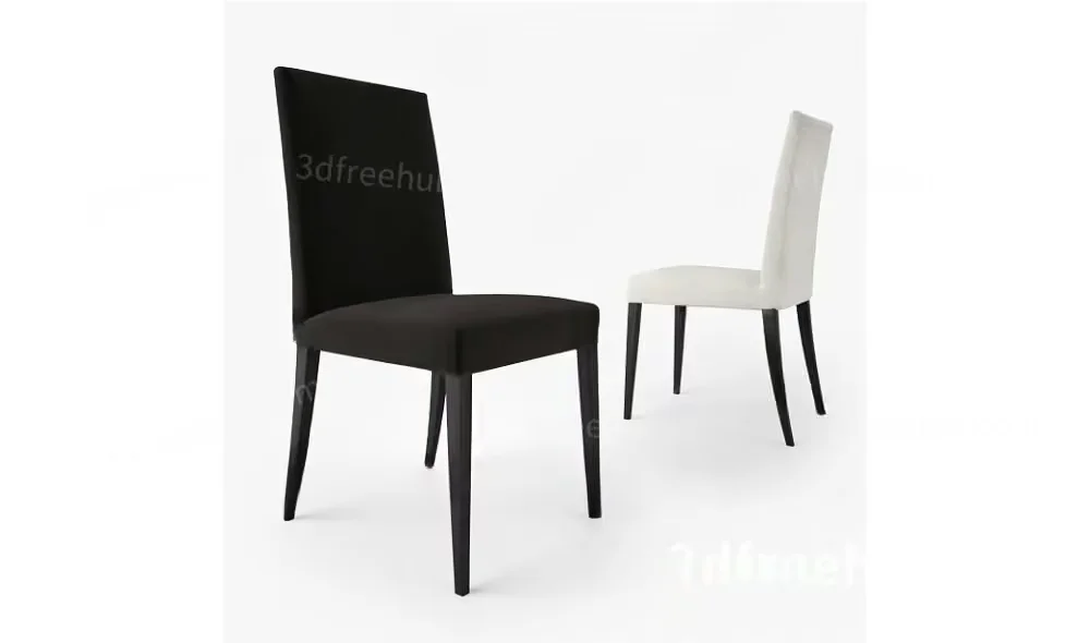 Two Chairs 3D Model – 7926 – VRAY Render