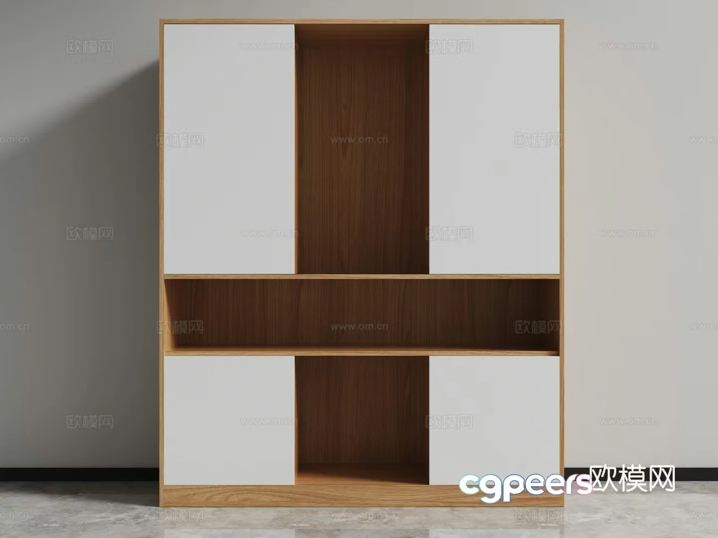 File cabinet tea cabinet locker low cabinet 3D model