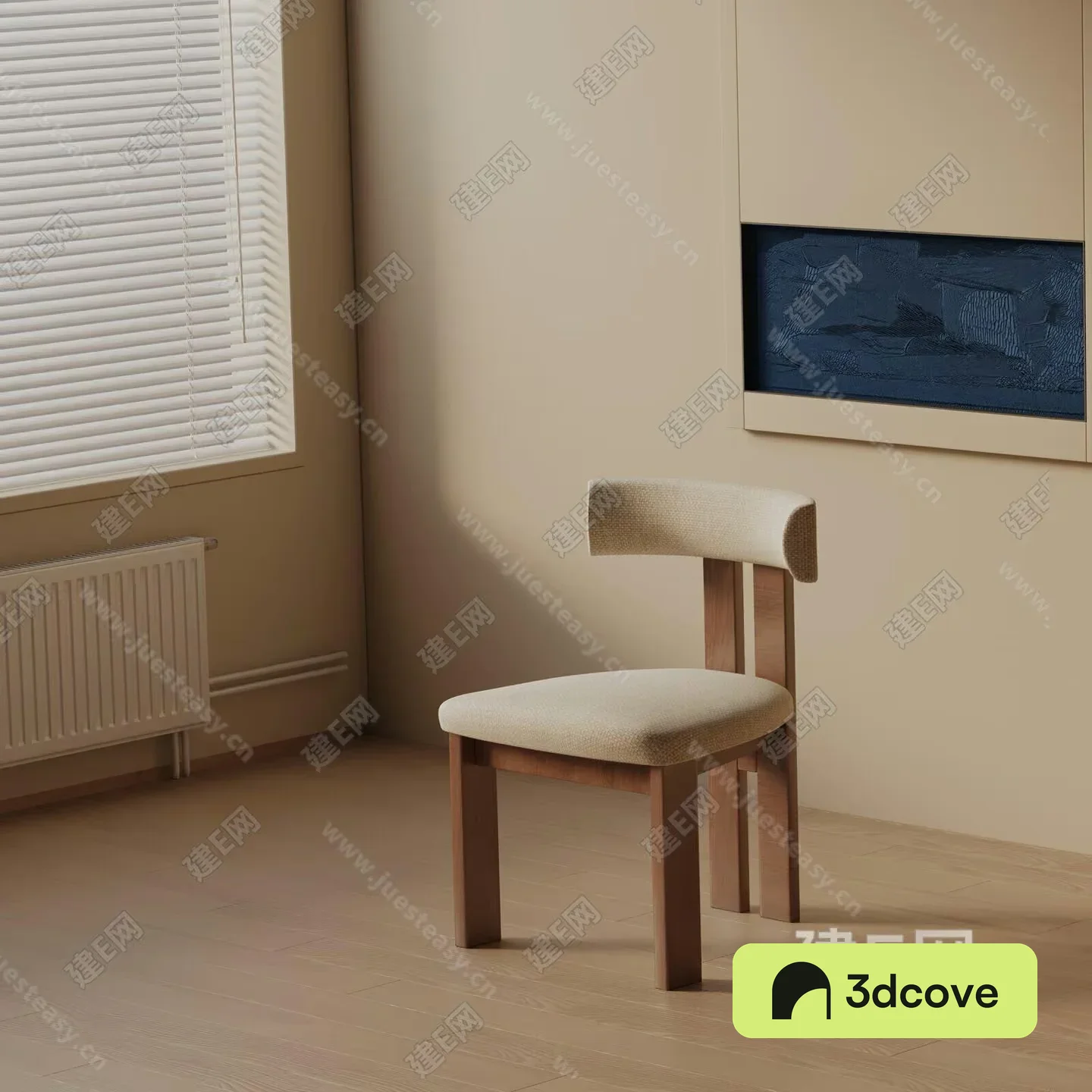 Wooden Chair In A Room