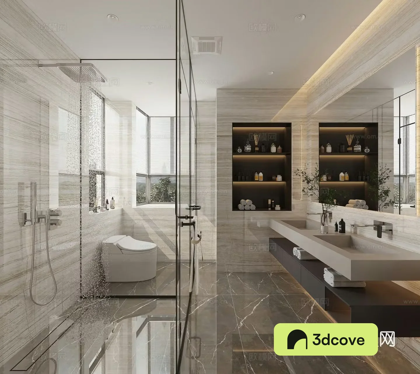 Modern bathroom