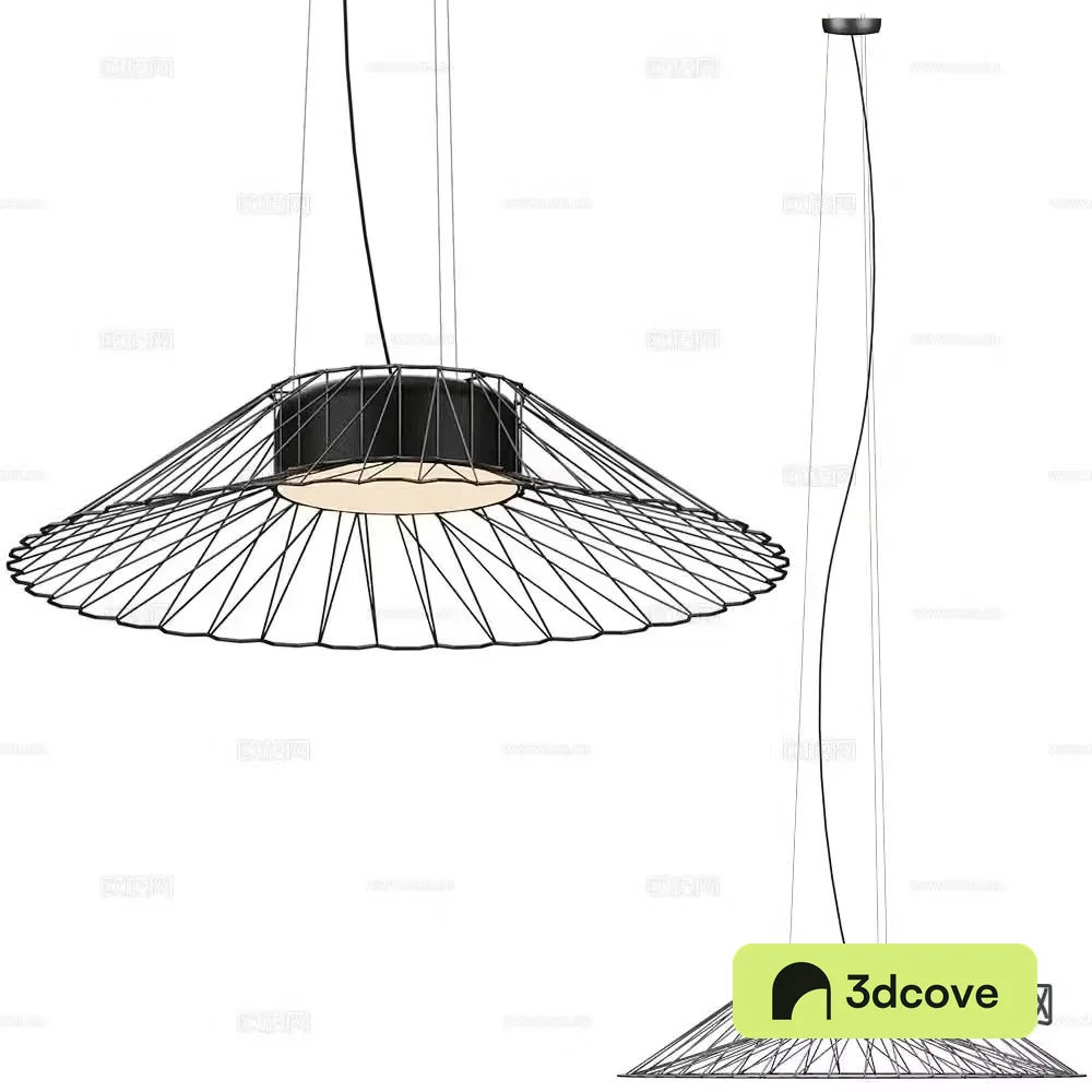 Ole Italian minimalist chandelier
