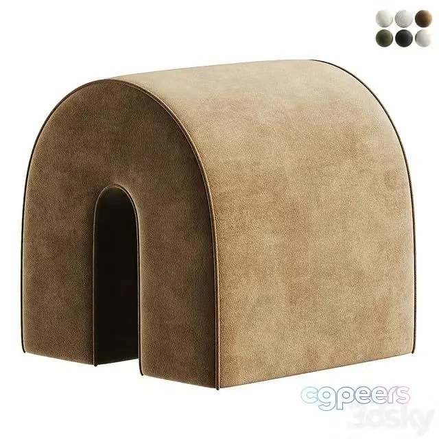 3ds Max Free – Ernie Upholstered Bench