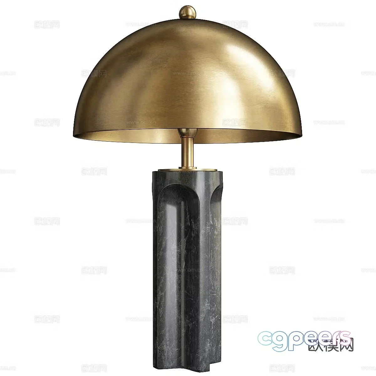 Creative desk lamp artistic desk lamp 3d model