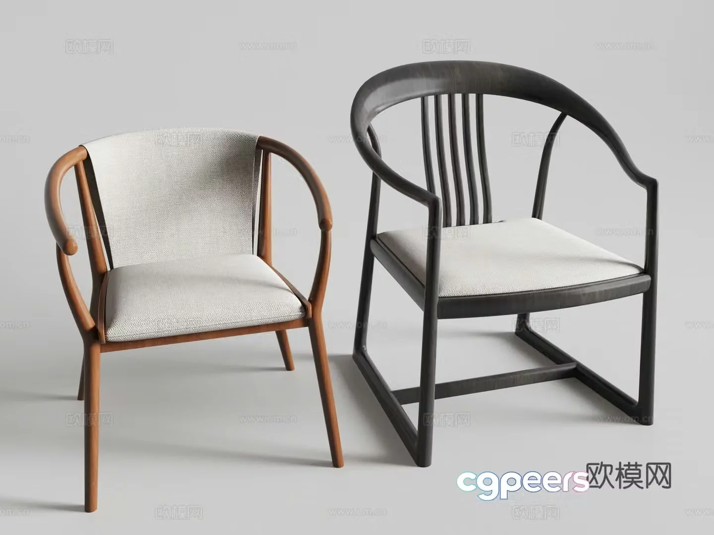 New Chinese chair 3d model