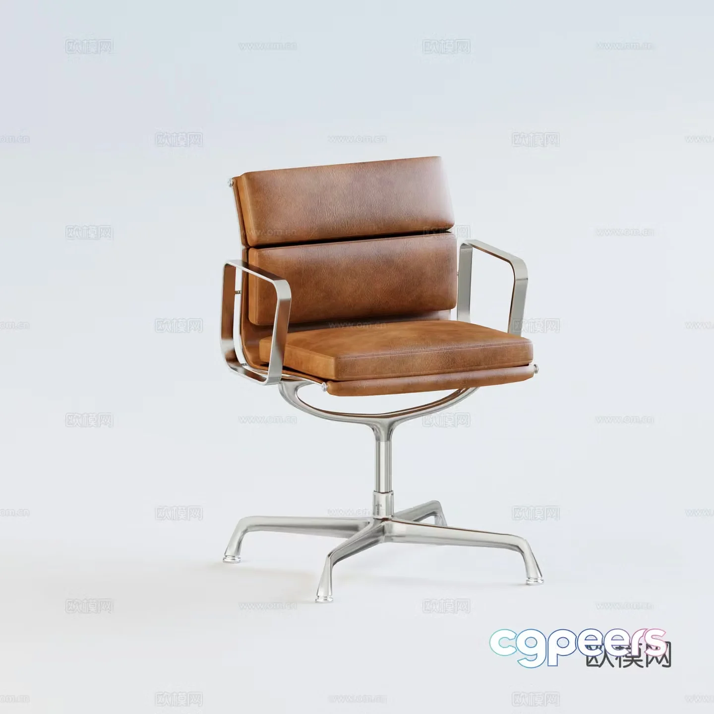 Modern office chair staff chair 3d model