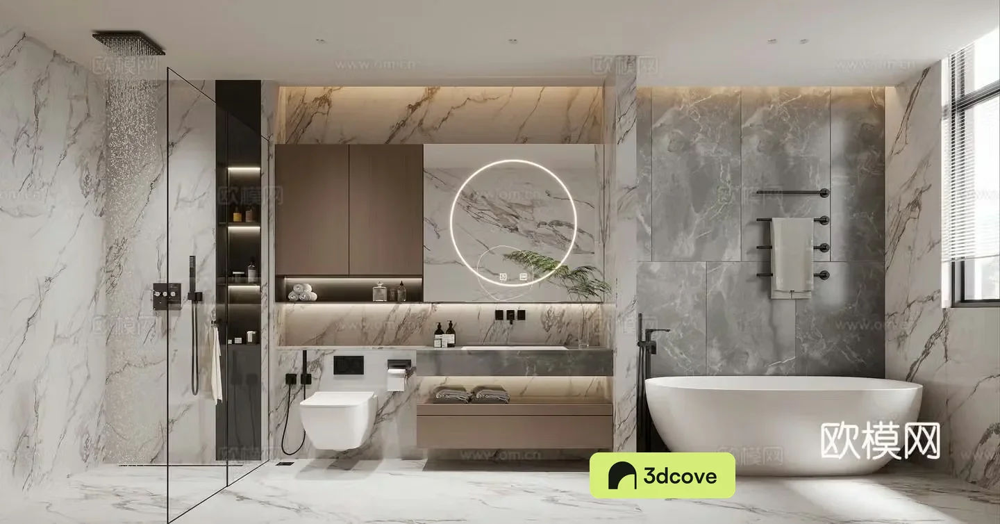 Modern bathroom