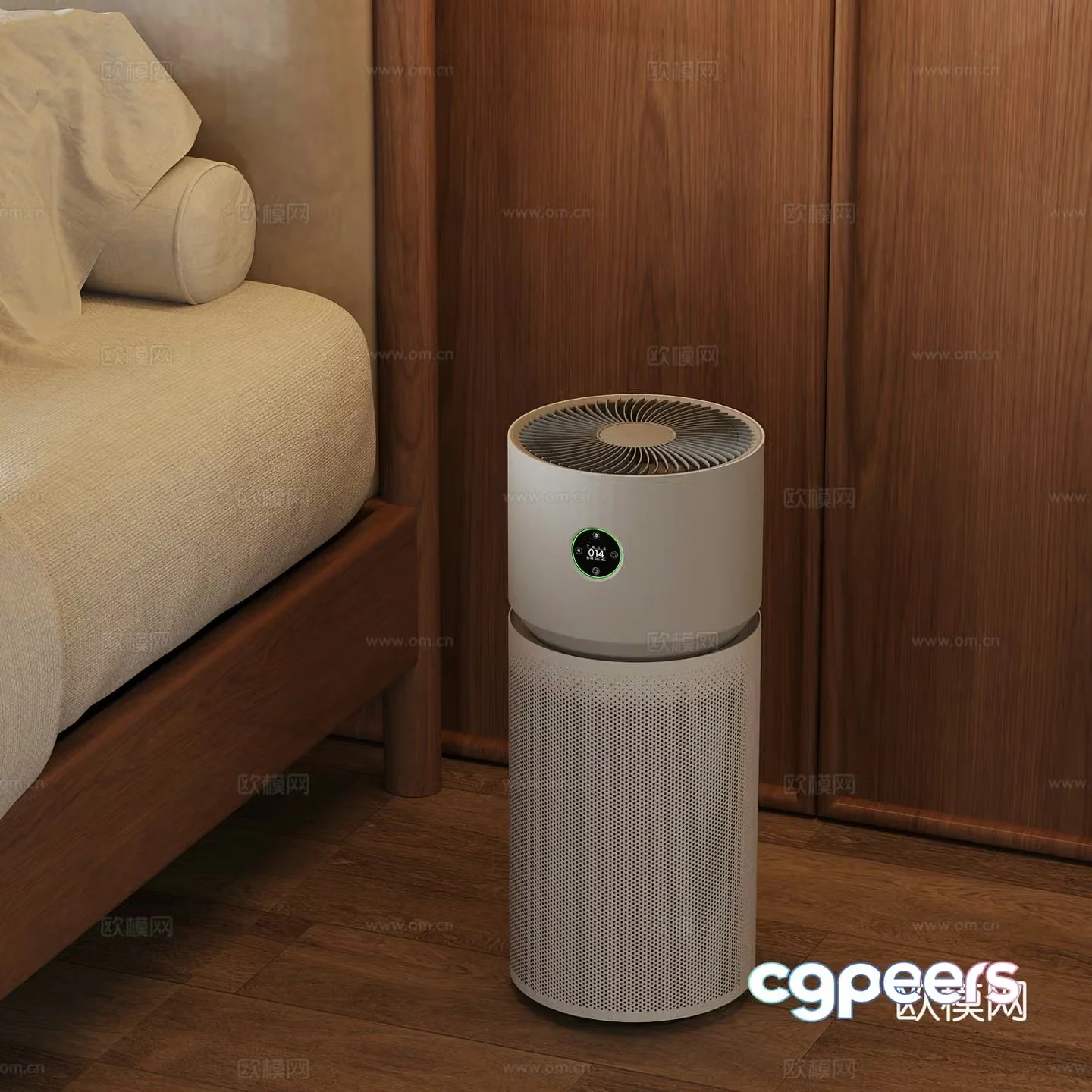 Other electrical appliances Modern air purifier 3D model