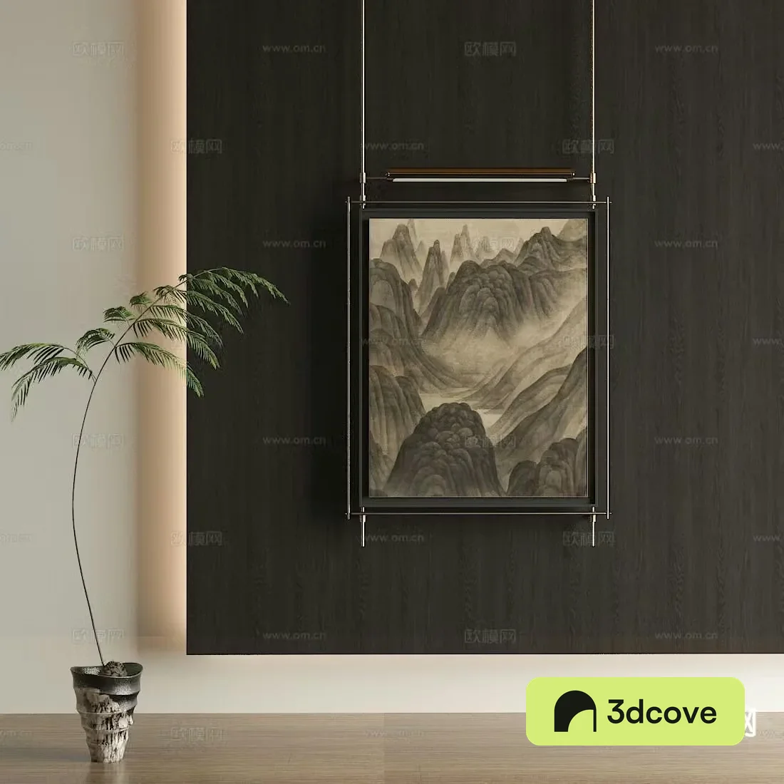New Chinese style landscape painting decorative painting hanging painting