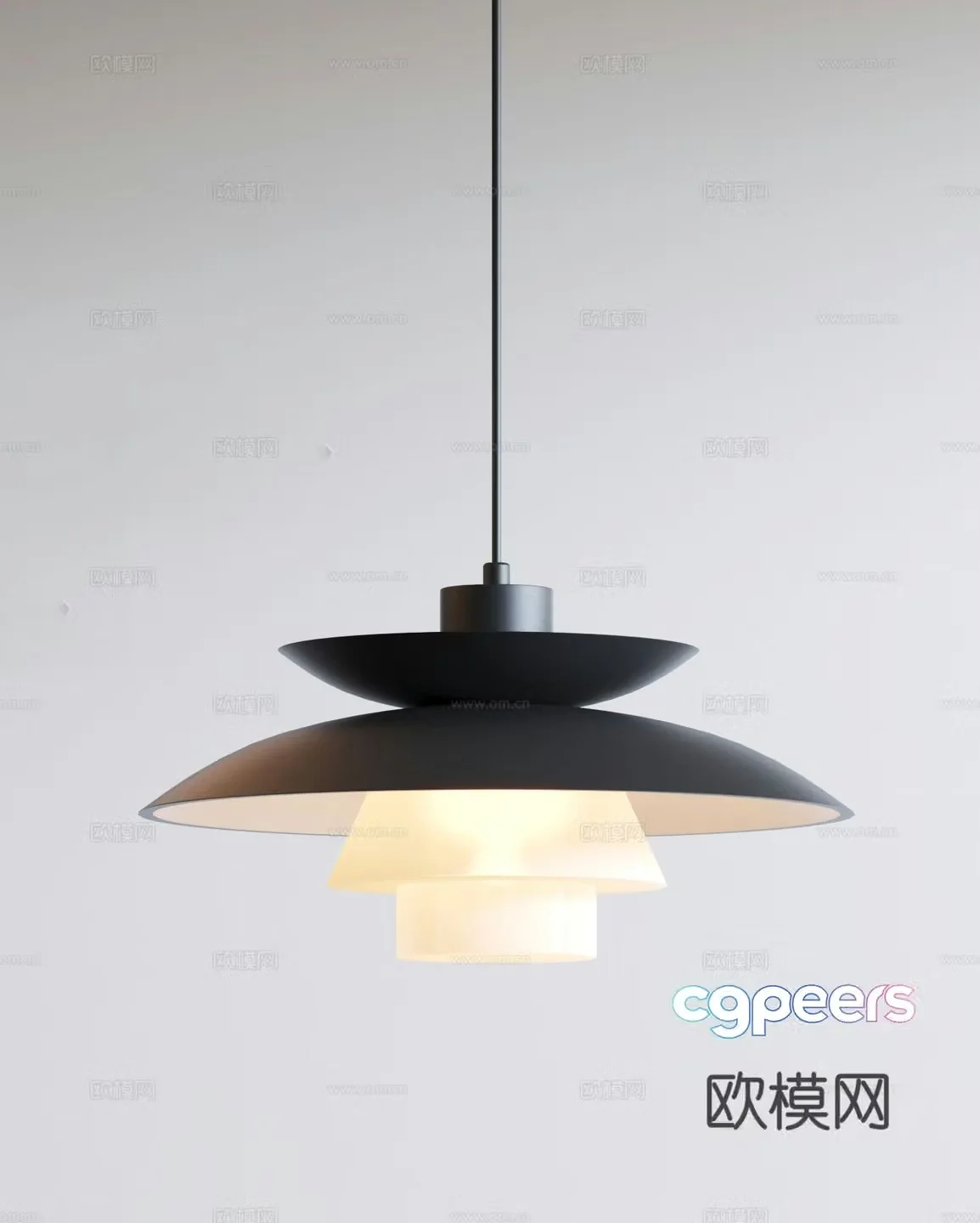 Modern chandelier art chandelier advanced chandelier 3d model