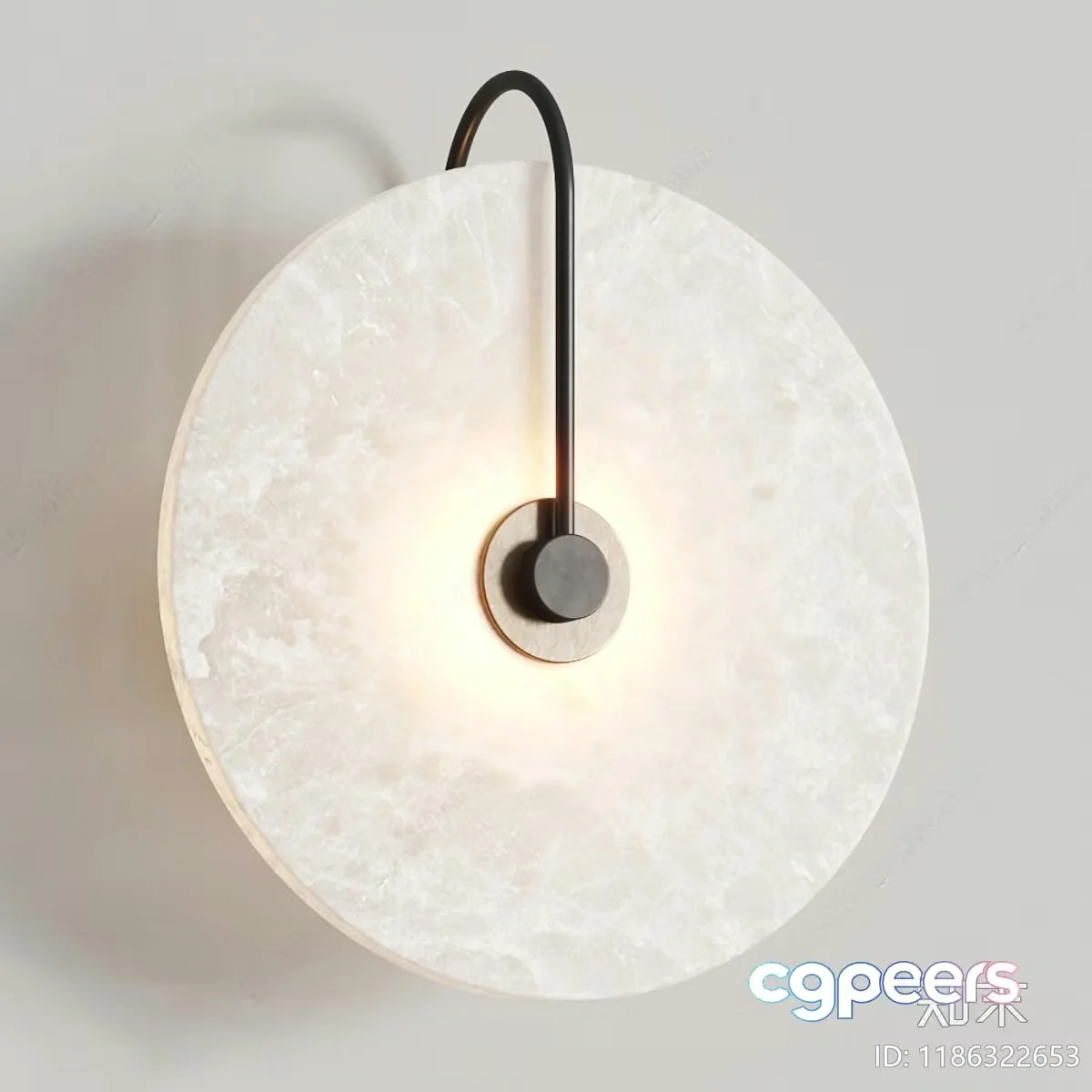 Modern Wall Light Fixture 3D Model – 12307 – CORONA Render