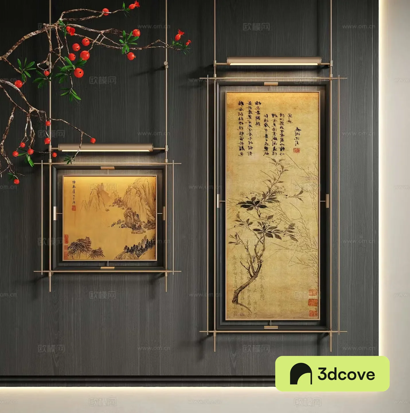 New Chinese style ink painting decorative painting