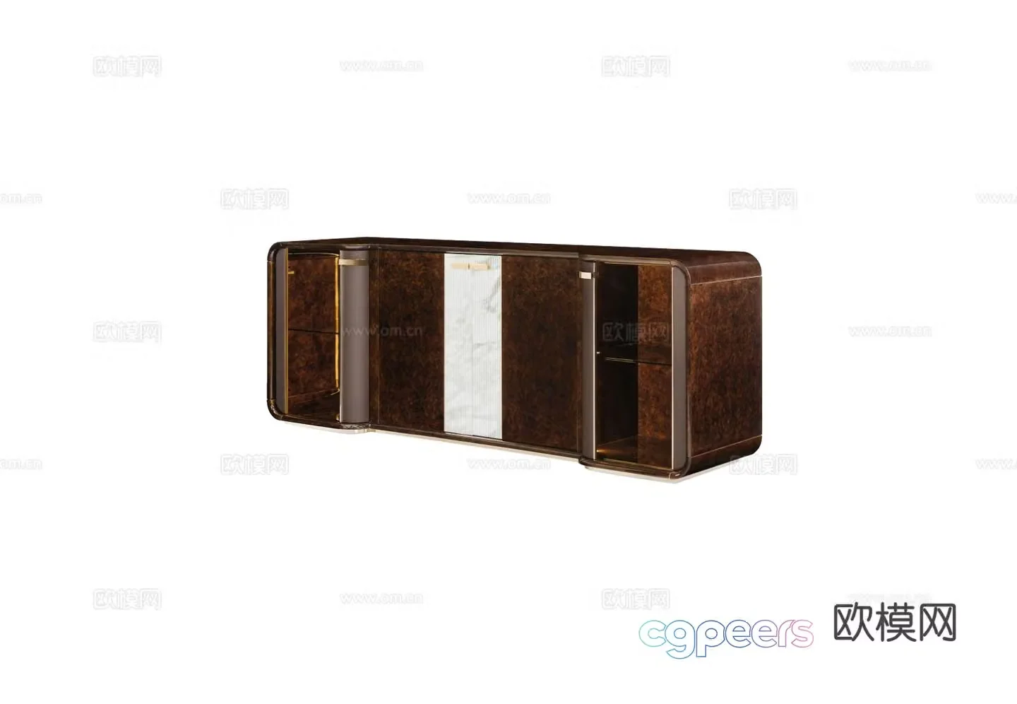TURRI MADISON side cabinet 3D model