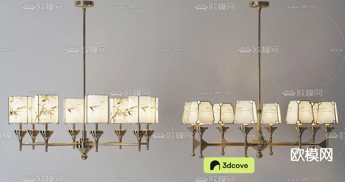 New Chinese style chandelier hall chandelier