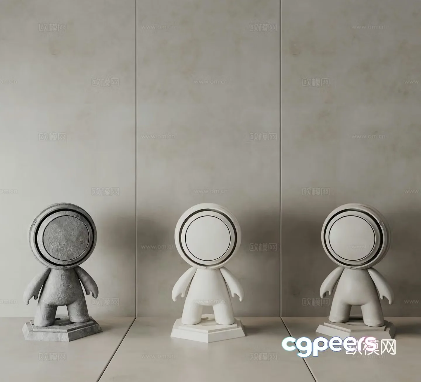 Art paint 3d model