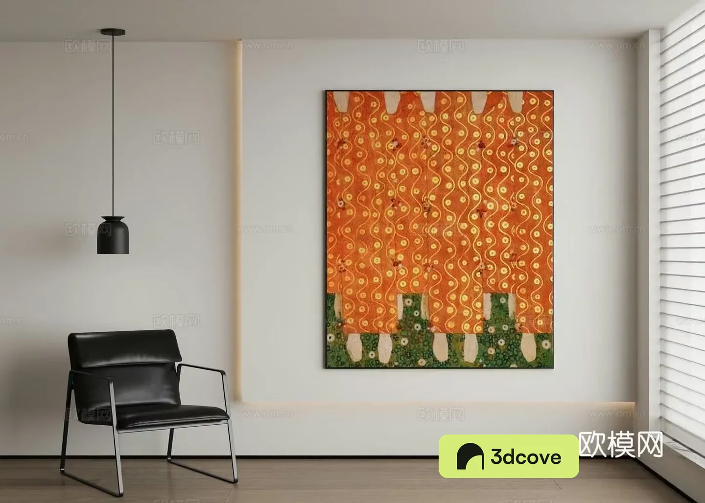 Modern abstract painting decorative painting