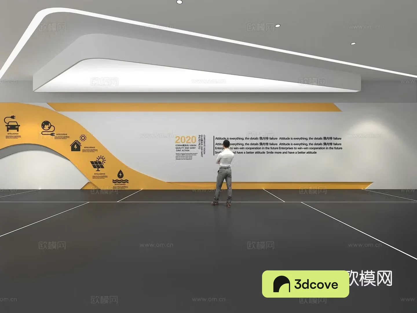 Cultural wall Corporate culture wall Display wall Theme wall Exhibition hall Campus culture Corridor