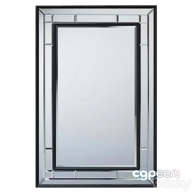 3ds Max Free – ANDELLA mirror with beveled edges LaRedoute